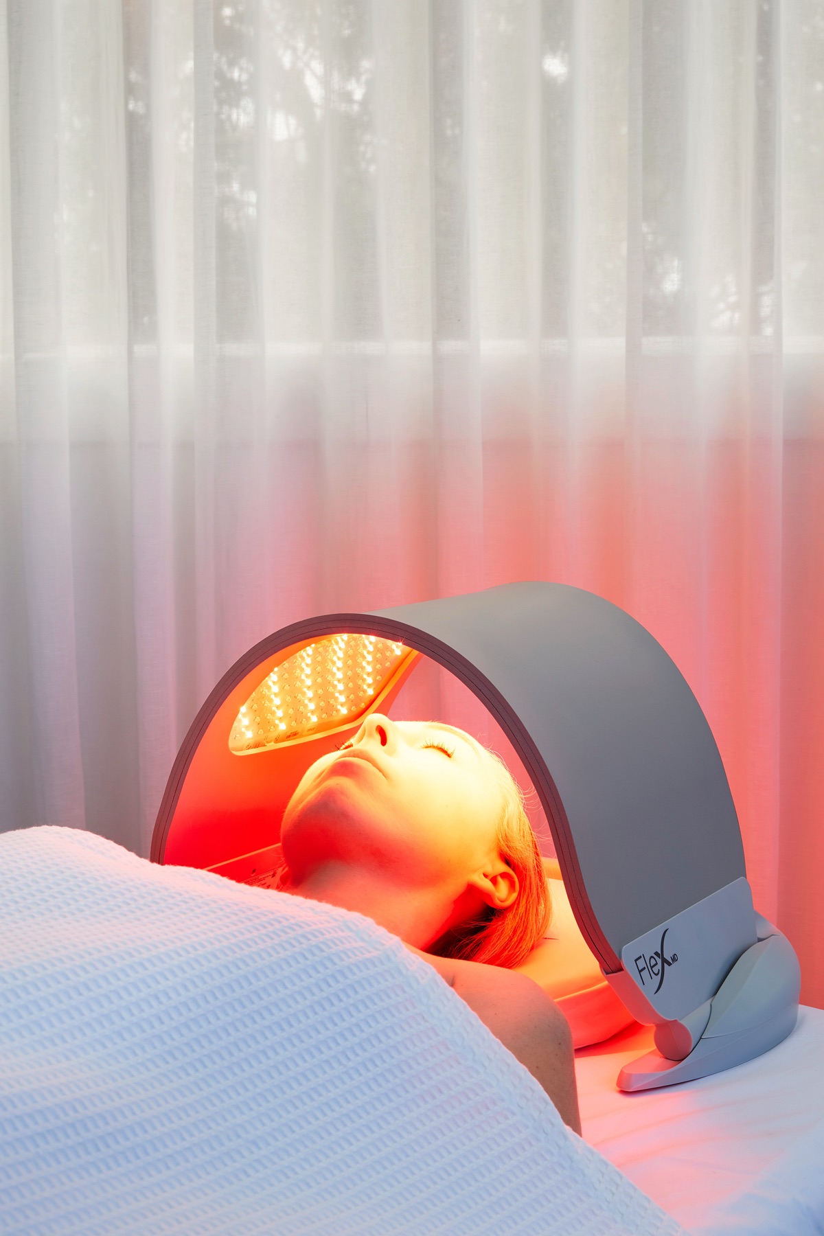 Dermalux LED phototherapy treatment for women